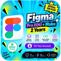 Figma Pro EDU | 2 года | На ваш аккаунт или готовый аккаунт