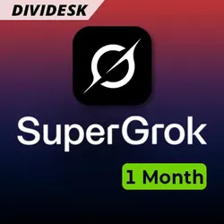 Grok AI - SuperGrok | Подписка на ваш аккаунт на 1 месяц