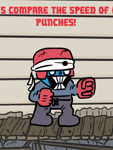 Let's compare the speed of our punches! — Standard Edition — PlayStation 4, без активации (П2)