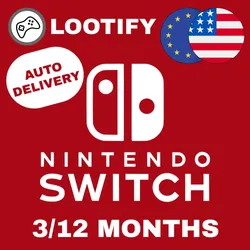 Nintendo Switch Online · АВТО 24/7 · 3-12 Месяцев · США