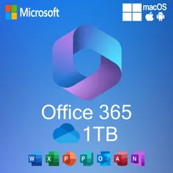 Office 365 Pro Plus | 1ТБ | В Вашем Аккаунте | 1 Год | Win/Mаc/Android