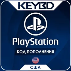 Playstation Network PSN · США 1-110$ Код пополнения