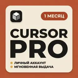 ПОЛНАЯ СМЕНА ДАННЫХ | ГОТОВЫЙ АККАУНТ | Cursor PRO 1 мес | ЗА МИНУТУ