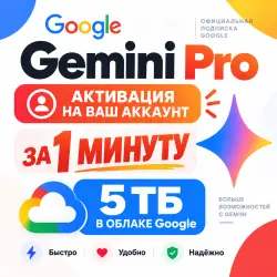 PRO | 12 месяцев | 5TB | ANTIGRAVITY