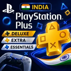 PS PLUS ESSENTIAL•EXTRA•DELUXE•EA PLAY 1-12 ИНДИЯ