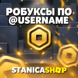 Робуксы по @username (16+)
