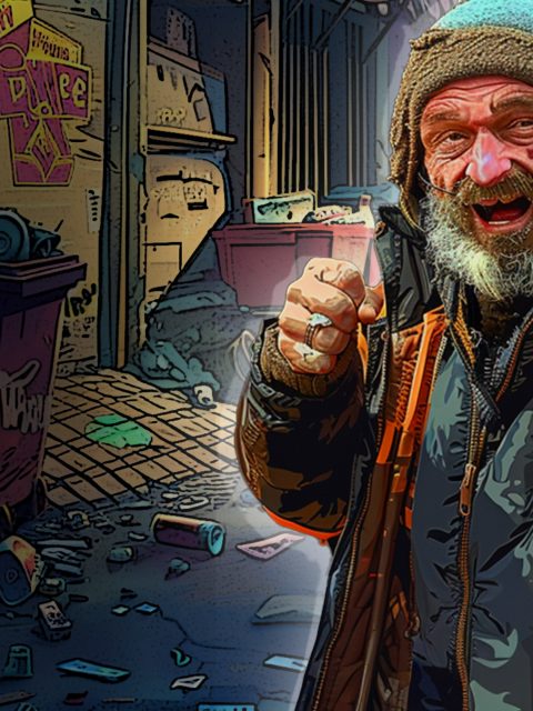 Urban Survival Simulator: The Bum's Journey — П3 — С активацией — PlayStation 4