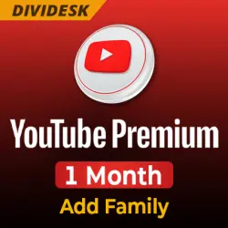 YouTube Premium 1 месяц | Семейная подписка | Ваш аккаунт (с возможностью продления)