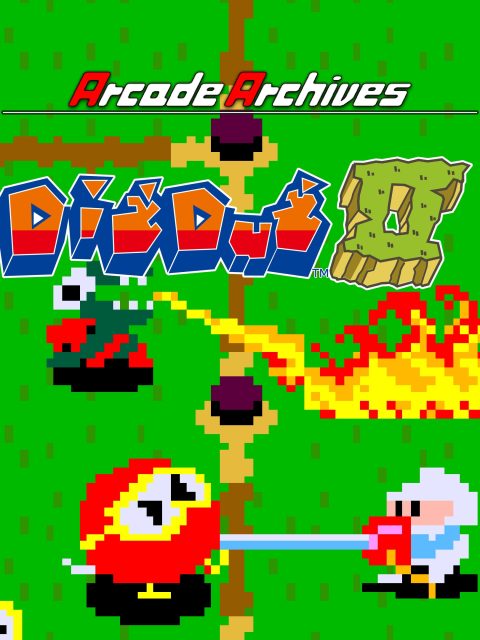 Arcade Archives DIG DUG II — Standard Edition — PlayStation 4, без активации (П2)
