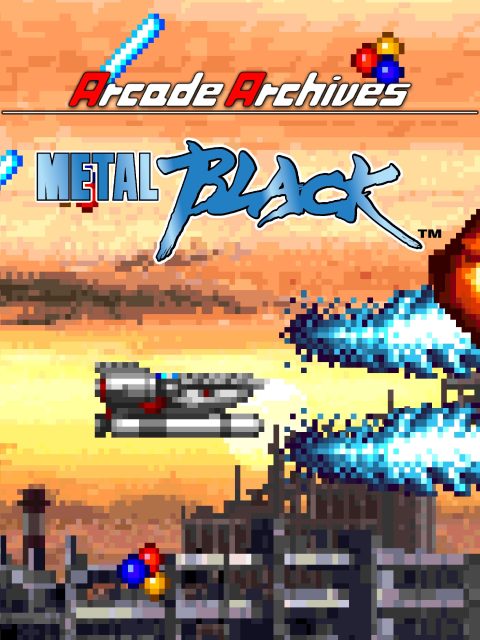 Arcade Archives METAL BLACK — Standard Edition — PlayStation 4, без активации (П2)