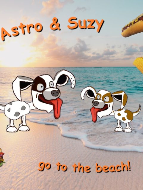 Astro & Suzy Go to the Beach — Standard Edition — PlayStation 4, без активации (П2)