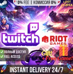 Чистый Riot + Twitch Аккаунт / Чистый / 2+ Года / С Почтой / Полный Доступ +Gift