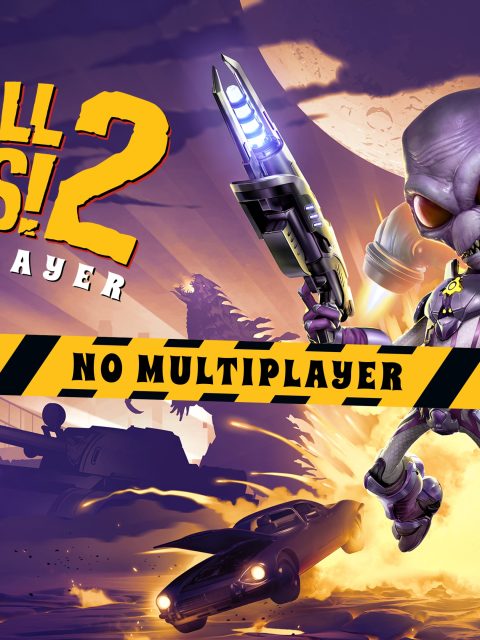 Destroy All Humans! 2 - Reprobed: Single Player — Standard Edition — PlayStation 4, с активацией (П3)