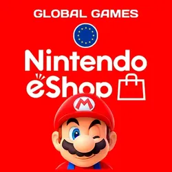 eSHOP 15-100 EUR ЕВРОПА КАРТА ПОПОЛНЕНИЯ