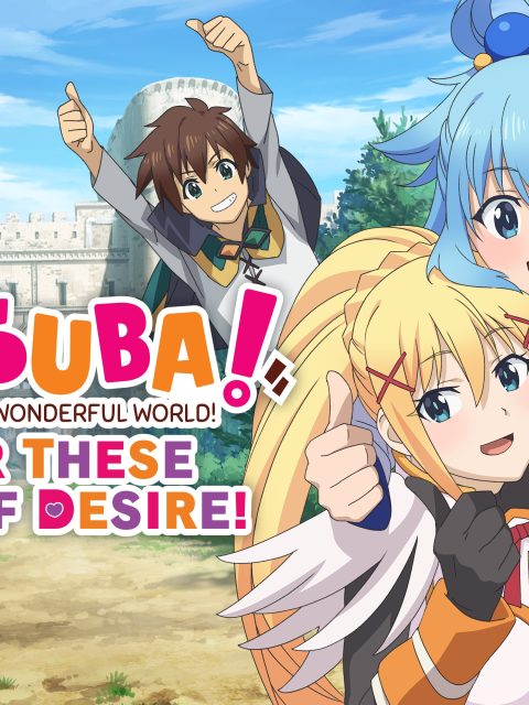 KONOSUBA - God's Blessing on this Wonderful World! Love For These Clothes Of Desire! — Standard Edition — PlayStation 4, без активации (П2)