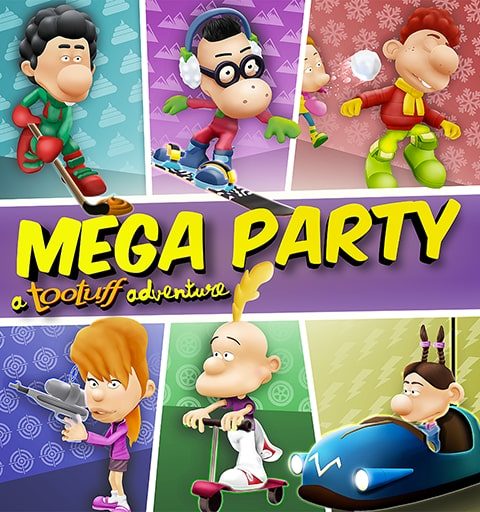 Mega Party - A Tootuff Adventure — Standard Edition — PlayStation 4, без активации (П2)