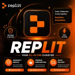 Подписка Replit Core на 1 месяц на ваш аккаунт