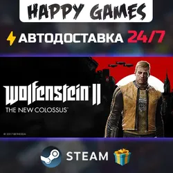 Wolfenstein II: The New Colossus STEAM АВТОДОСТАВКА — Беларусь+СНГ